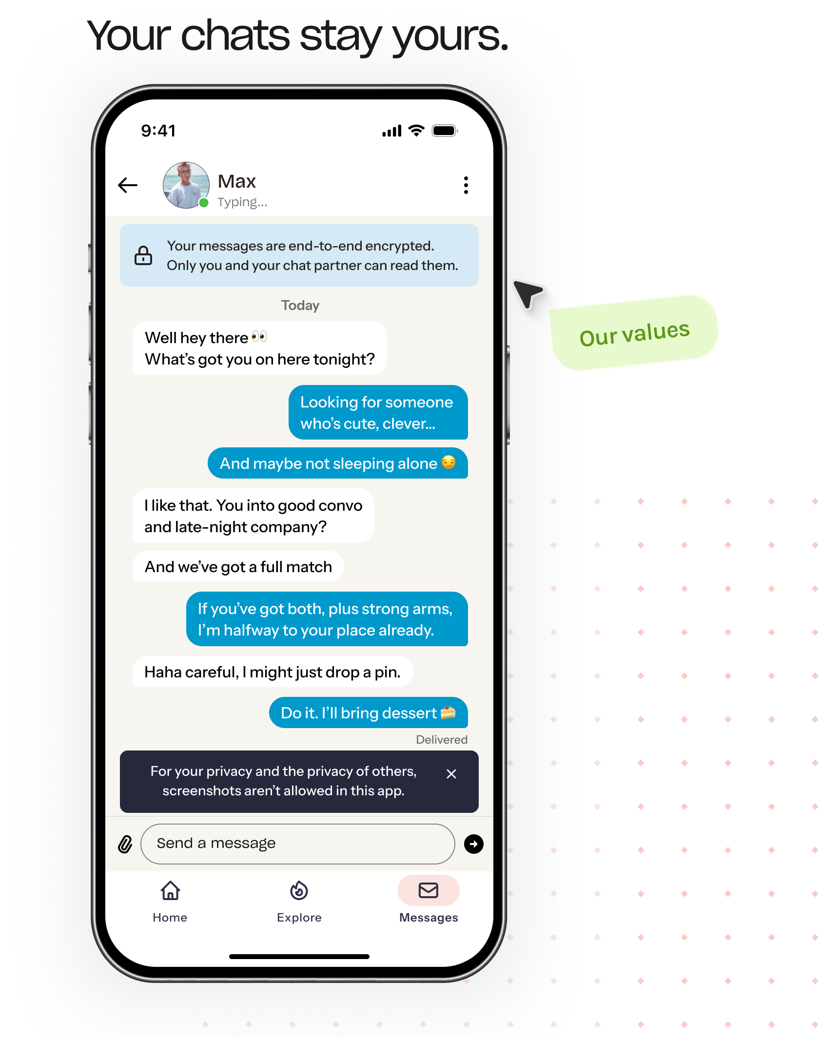 Private chats illustration